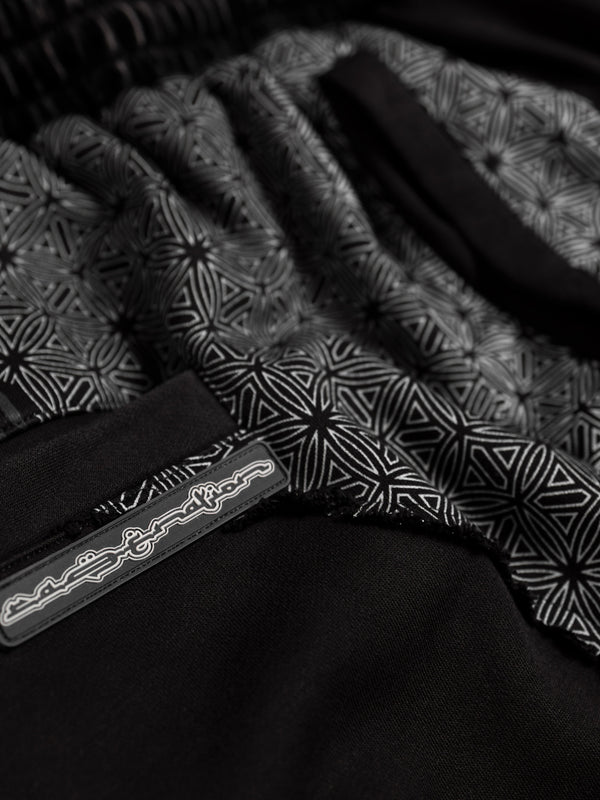 GEOMETRY OF BEING ✦ Black/Gray ✦ Corduroy Flow Joggers Joggers 