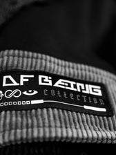 GEOMETRY OF BEING ✦ Black/Gray ✦ Corduroy Flow Joggers Joggers 