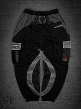 GEOMETRY OF BEING ✦ Black/Gray ✦ Corduroy Flow Joggers Joggers 