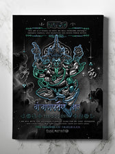 REMOVER OF OBSTACLES ✦ V3 ✦ RAGE NATION ✦ Limited Edition Canvas Canvas 