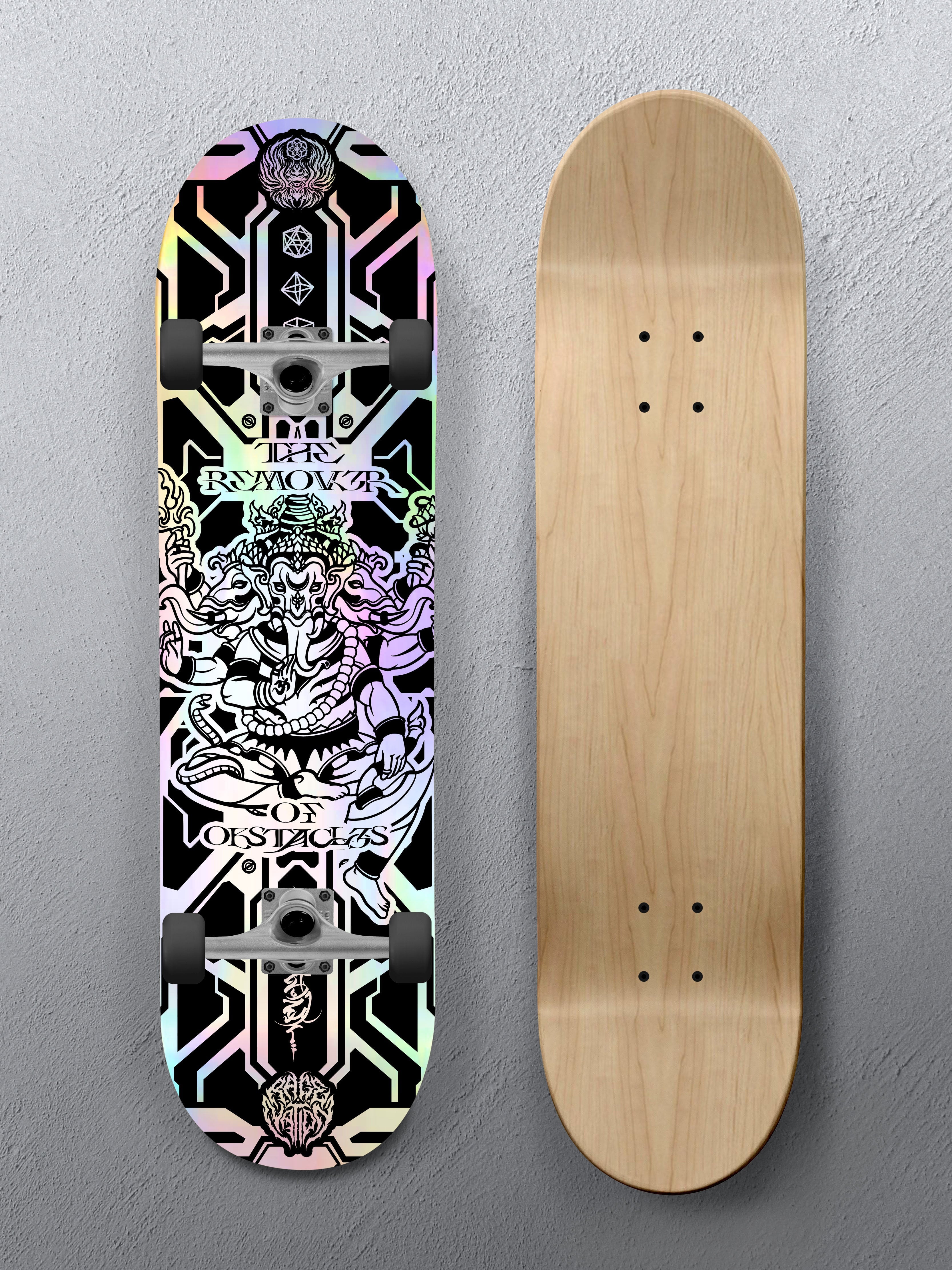 8.5" • REMOVER OF OBSTACLES • Skateboard Deck Skateboard 