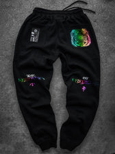 REMOVER OF OBSTACLES V2 ✦ SPECTRUM FOIL ✦ Premium Joggers w/ Hidden Pocket Joggers 