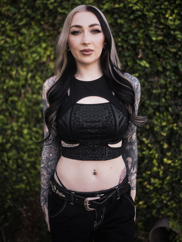 GEOMETRY OF BEING ✦ Crop Top Crop Top 