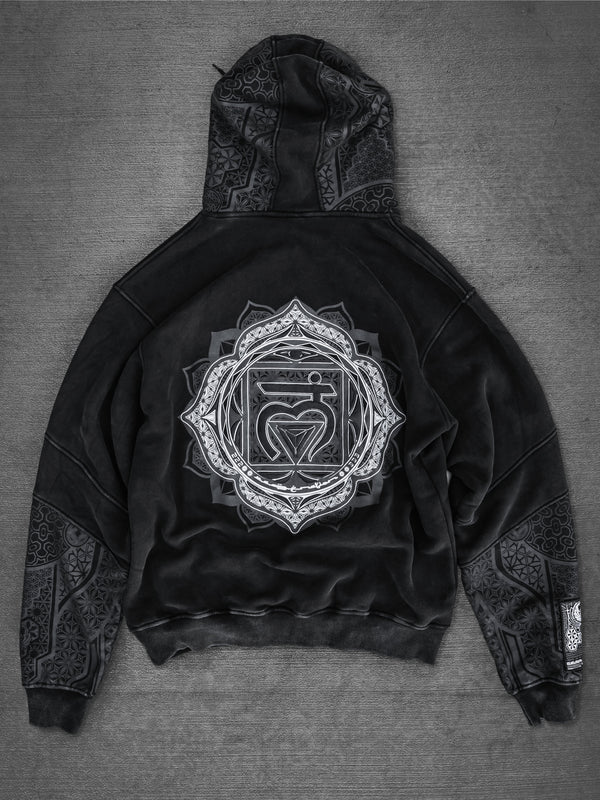 PRE-ORDER ✦ GEOMETRY OF BEING ✦ Premium Stonewash Hoodie Hoodie 