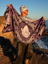 STAR MONSTER ✦ ARTIST COLLAB ✦ Pink Festival Pashmina Shawls 