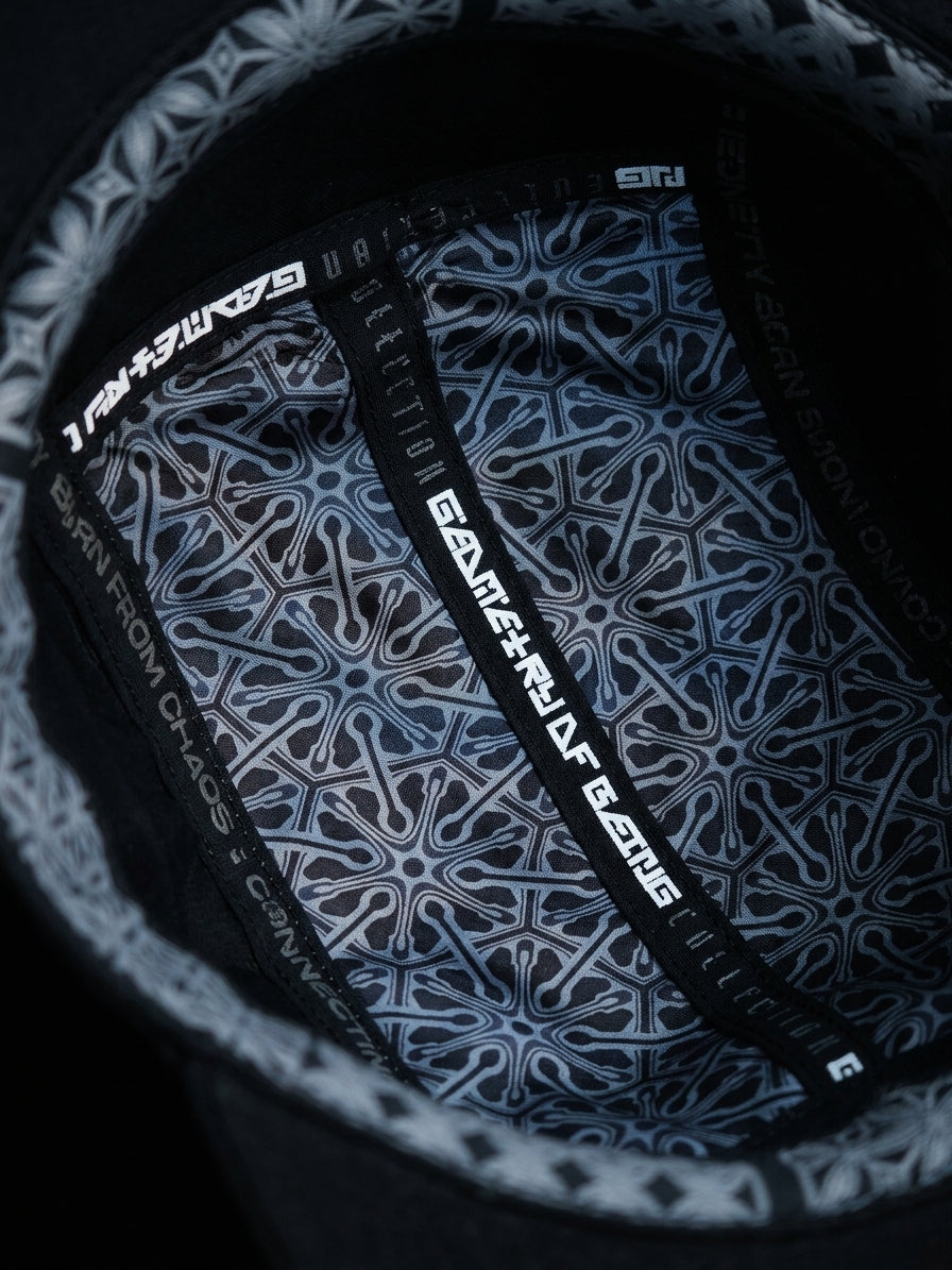 GEOMETRY OF BEING V1 ✦ 5 Panel Hat Hat 