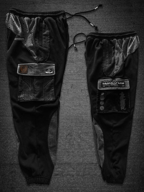 COMING SOON ✦ Black/Gray ✦ Harem Joggers Joggers 