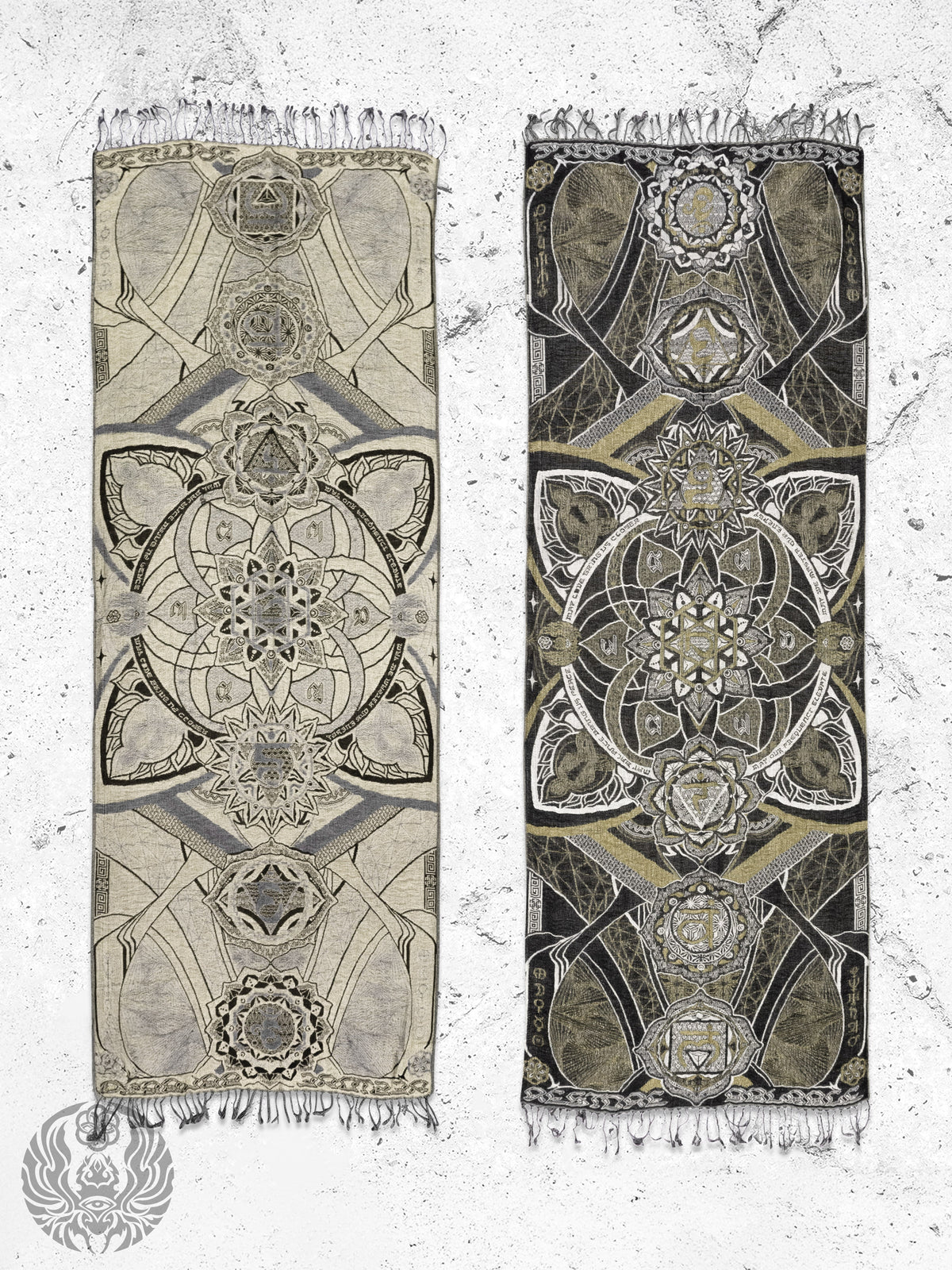 HARMONY HEALS • GOLD • Festival Shawl/Scarf NEW Shawl 