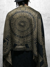 RESTOCKED ✦ TRANSCENDENCE • GOLD • GROKKO • Reversible Festival Shawl/Scarf Shawls 