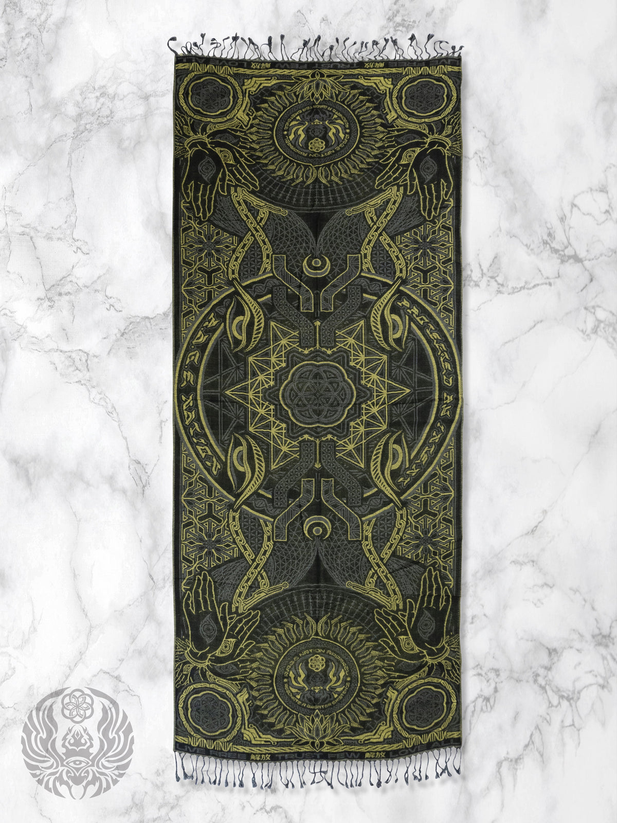 PROTECTED BY INTENT ✦ GOLD ✦ FESTIVAL SHAWL Shawls 