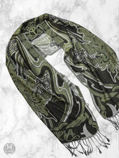 CONVENE WITH THE ELEMENTS ✦ GREEN GODDESS ✦ Festival Shawl Shawls 