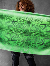 WOUNDS TO WISDOM • Yantrart x Rage Nation • UV-Reactive Gradient Shawl Shawls 