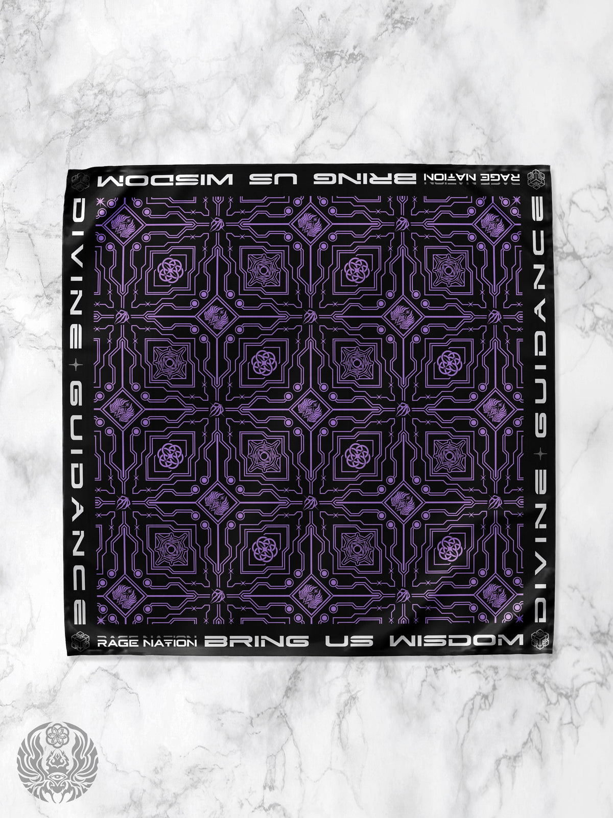 PRE-ORDER ✦ DIVINE GUIDANCE ✦Purple Double-sided Bandana Coming Soon 
