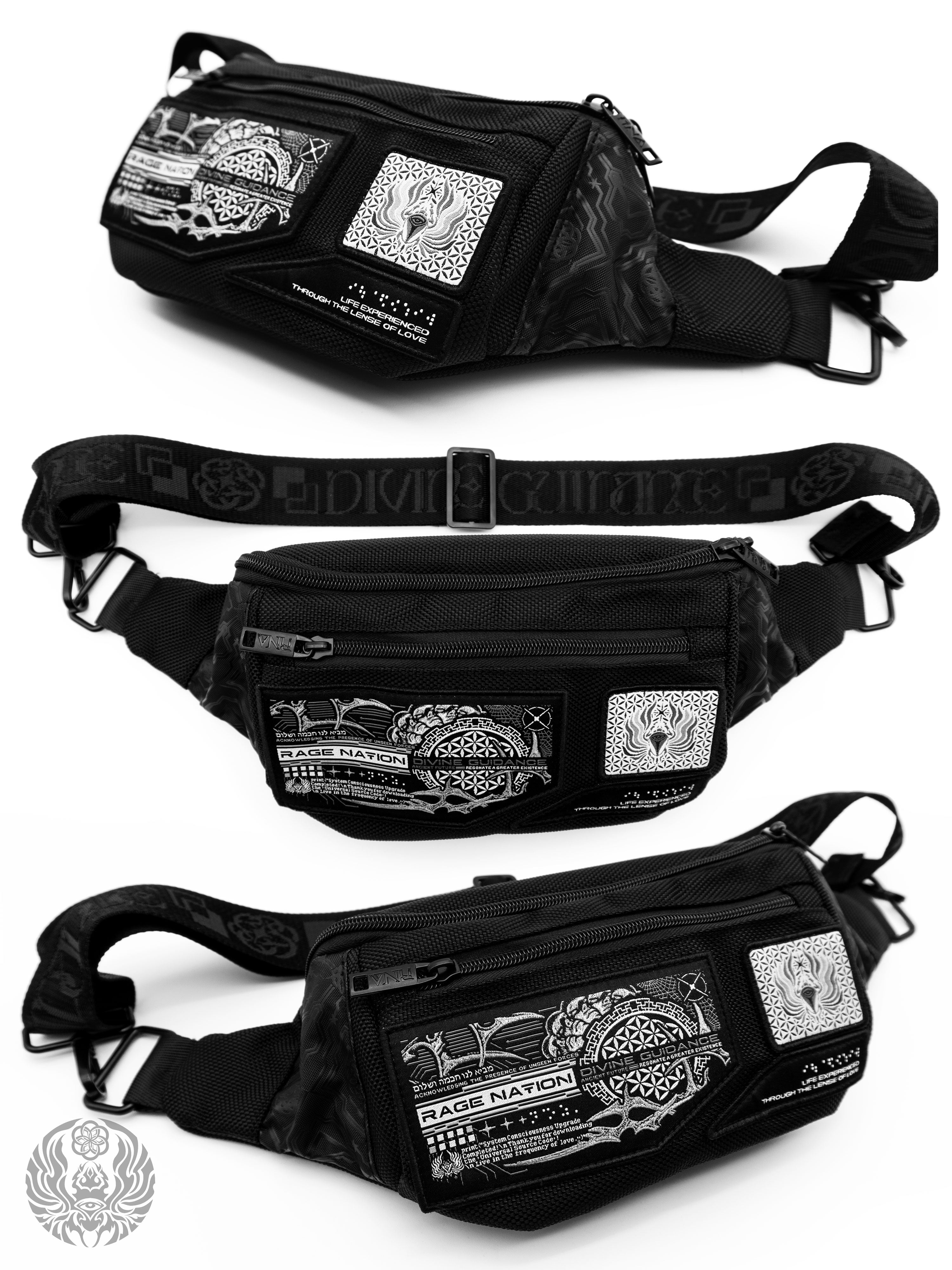 DIVINE GUIDANCE ✦ Fanny Pack / Chest Bag ✦ w/ Interchangeable Strap Fanny Pack 