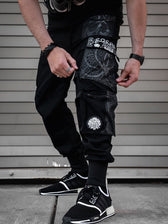 HARMONY HEALS V1 • DESIGN 003 • Tactical Unisex Joggers w/ hidden pocket Tacticals 