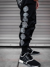 HARMONY HEALS V1 • DESIGN 003 • Tactical Unisex Joggers w/ hidden pocket Tacticals 