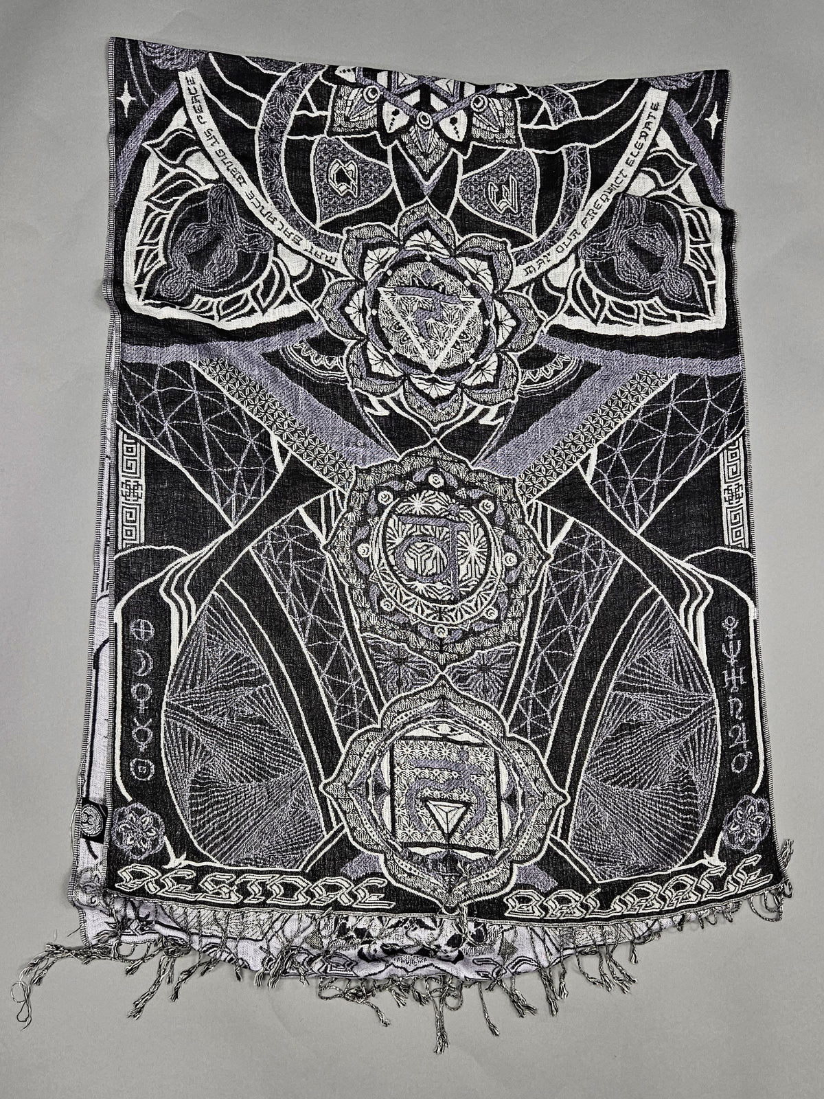 Harmony Heals Shawl Purple ✦ :: WAREHOUSE LIQUIDATION 