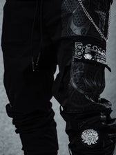HARMONY HEALS V1 • DESIGN 003 • Tactical Unisex Joggers w/ hidden pocket Tacticals 