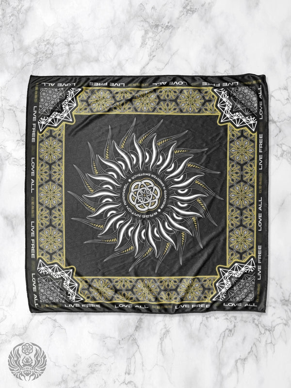 PROTECTED BY INTENT ✦ Gold Double-sided Bandana Coming Soon 