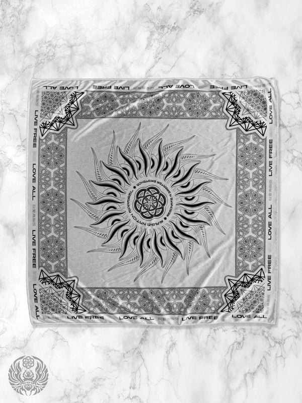 PROTECTED BY INTENT ✦ Frost White Double-sided Bandana Coming Soon 
