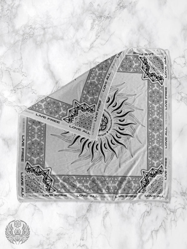 PROTECTED BY INTENT ✦ Frost White Double-sided Bandana Coming Soon 