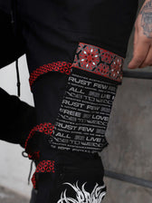PROTECTED BY INTENT V1 ✦ RED/BLACK ✦ TACTICAL JOGGERS Tacticals 