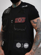 ✦ PROTECTED BY INTENT V1 ✦ RED/BLACK ✦ TACTICAL VEST Vest 