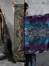 INTENT + ELEMENTS ✦ PROTECTED BY INTENT Gold + CONVENE Amethyst ✦ Festival Shawls 