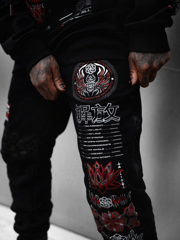 PRE-ORDER ✦ PROTECTED BY INTENT ✦ Luxe Fabric Joggers w/ Hidden Pocket Coming Soon 
