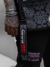 PROTECTED BY INTENT ✦ Double-Sided / Reflective Print ✦ SHOULDER BAG Shoulder Bag 