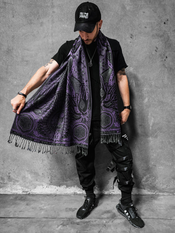 PROTECTED BY INTENT ✦ LAVENDER ✦ FESTIVAL SHAWL Shawls 