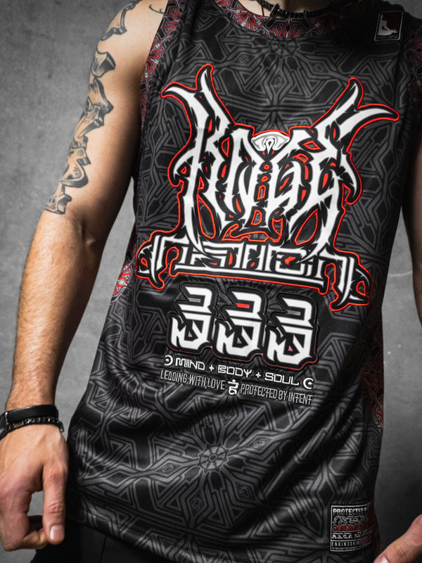 PROTECTED BY INTENT ✦ DELUXE ✦ Basketball Jersey Tank Top 