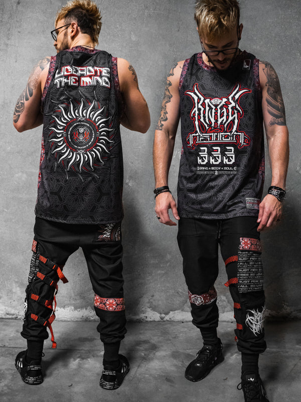 PROTECTED BY INTENT ✦ DELUXE ✦ Basketball Jersey Tank Top 