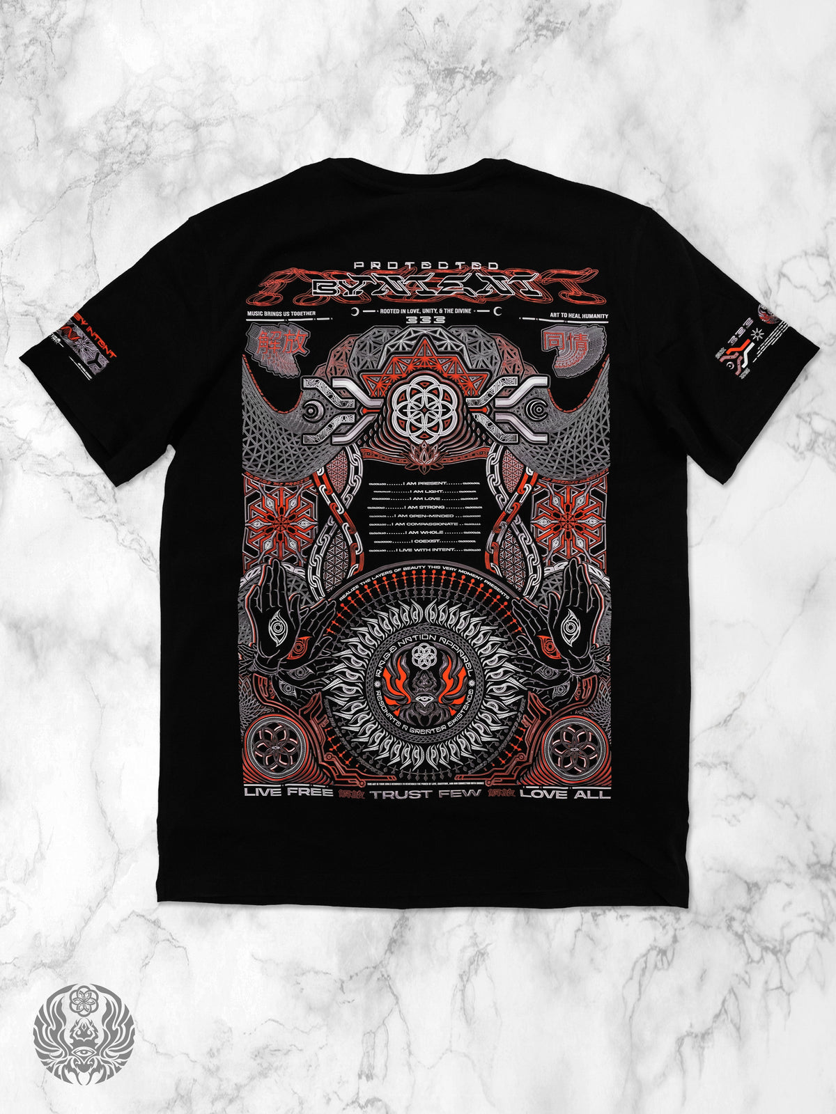 PRE-ORDER • PROTECTED BY INTENT V1 • Premium Shirt Coming Soon 