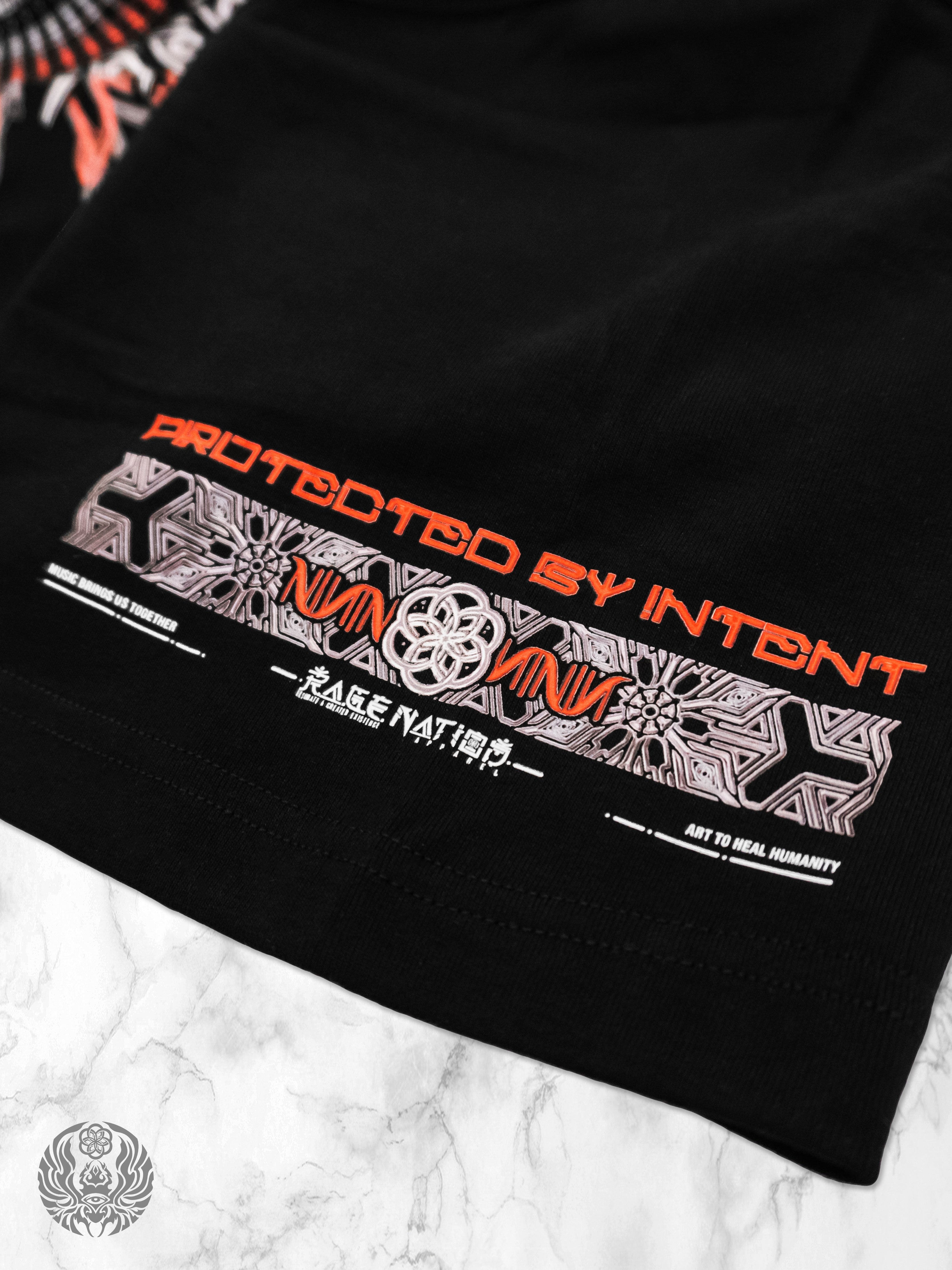 PRE-ORDER • PROTECTED BY INTENT V1 • Premium Shirt Coming Soon 