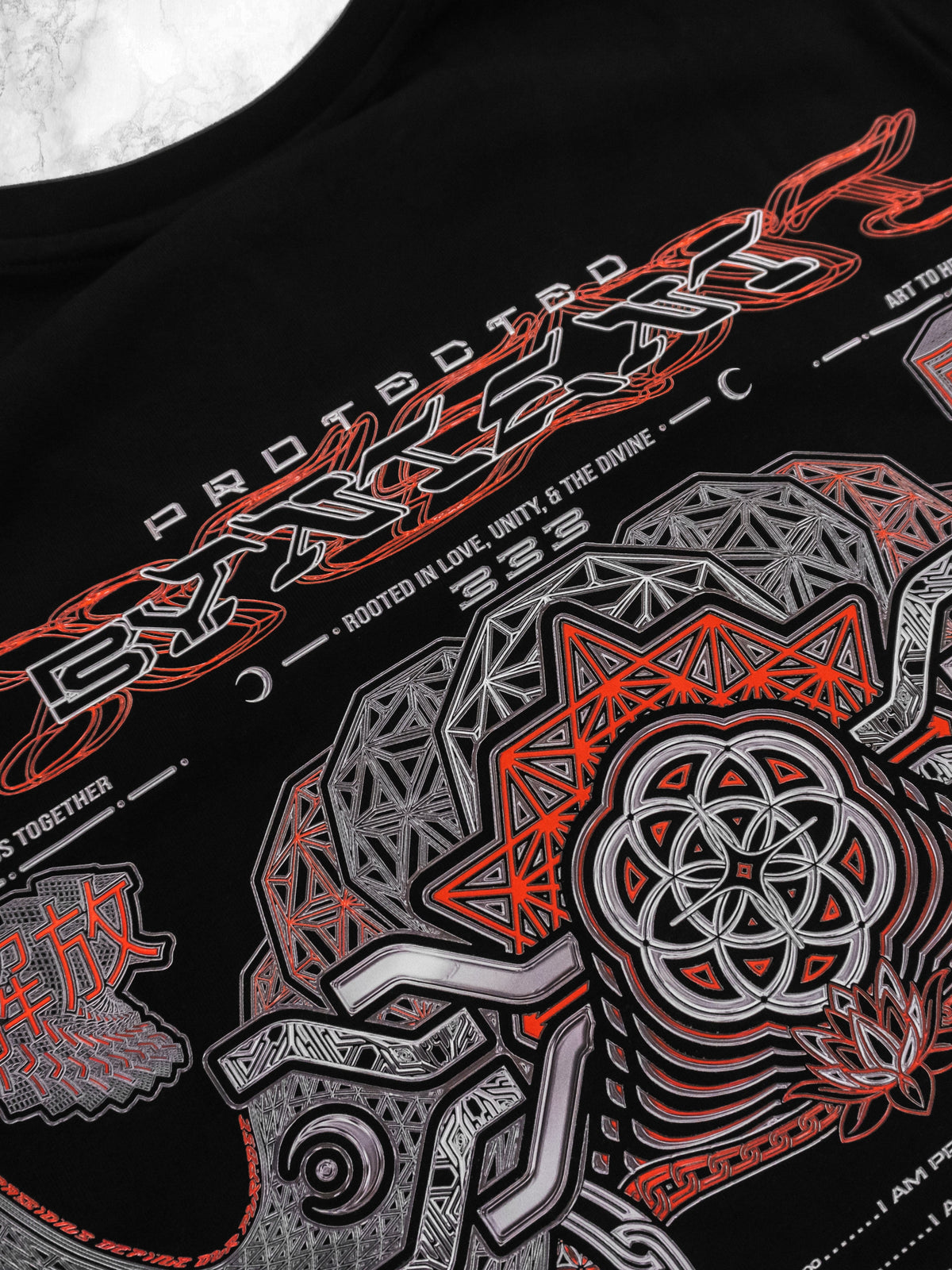 PRE-ORDER • PROTECTED BY INTENT V1 • Premium Shirt Coming Soon 