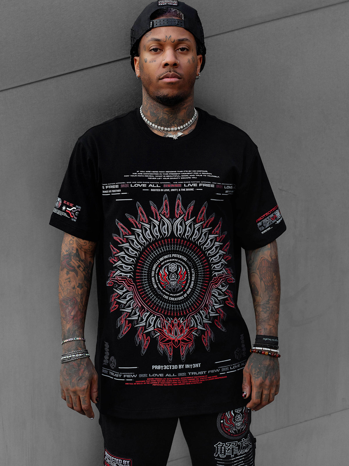 PRE-ORDER • PROTECTED BY INTENT V1 • Luxe Fabric Shirt Coming Soon 