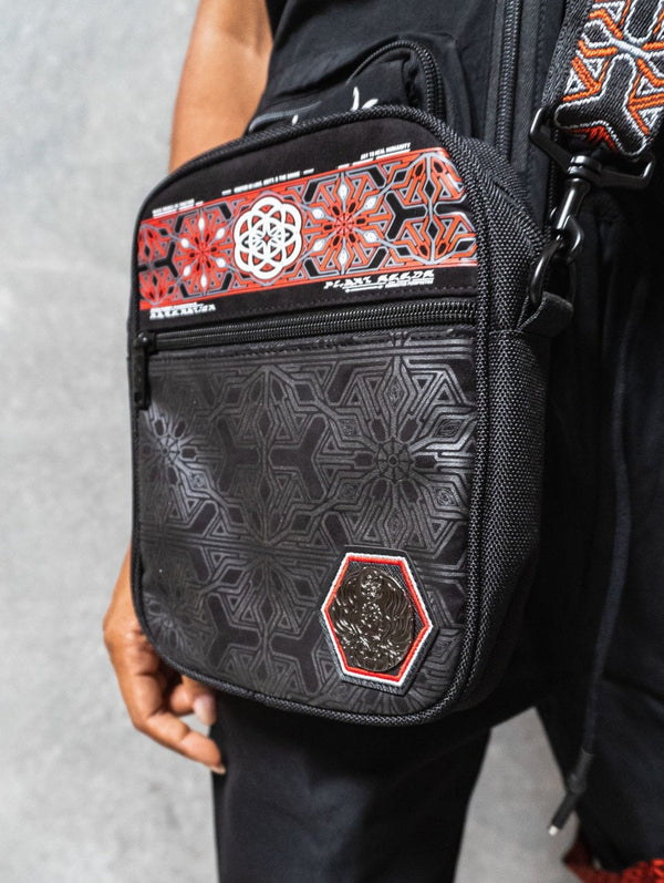 NEW RELEASE ✦ PROTECTED BY INTENT ✦ Double-Sided / Reflective Print ✦ SHOULDER BAG Shoulder Bag 
