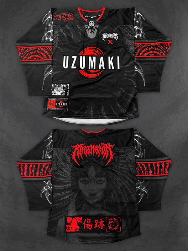 OFFICIAL UZUMAKI ✦ AZAMI'S CURSE ✦ HOCKEY JERSEY 001 Jersey 