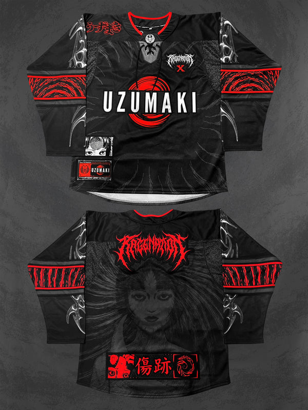 OFFICIAL UZUMAKI ✦ AZAMI'S CURSE ✦ HOCKEY JERSEY 001 Jersey 