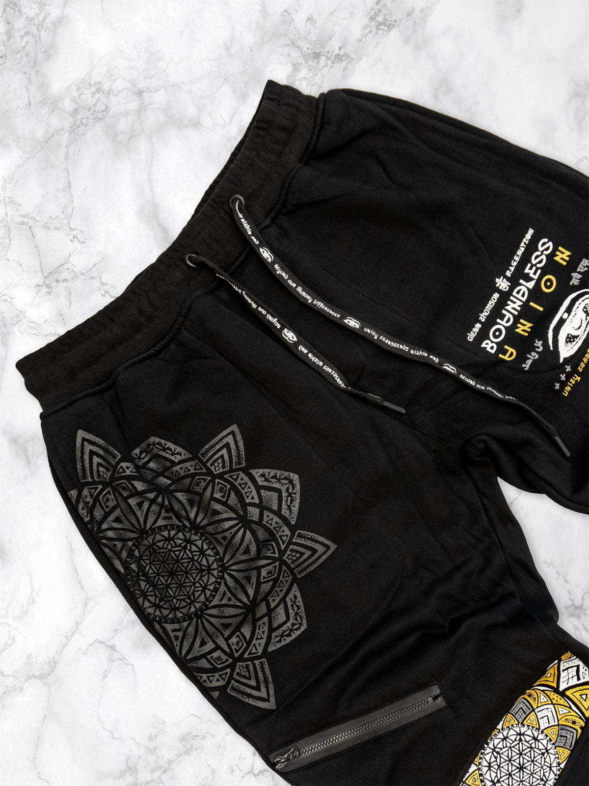 BOUNDLESS UNION ✦ GLENN THOMSON x RNA ✦ Hidden Pocket Unisex Joggers Joggers 