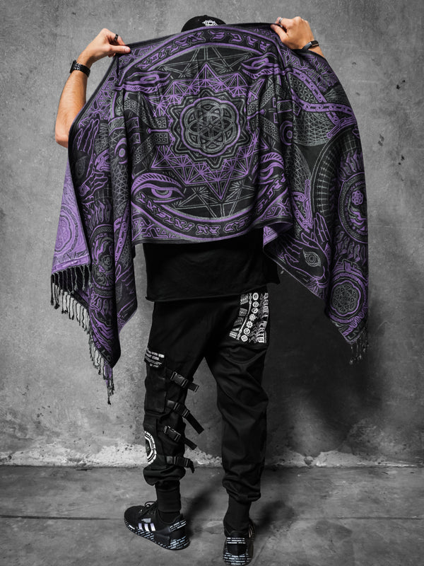 PROTECTED BY INTENT ✦ LAVENDER ✦ FESTIVAL SHAWL Shawls 