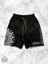 LOTUS THRONE (SAHASRĀRA सहस्रार) ✦ Reversible Shorts w/ Stash Pocket Shorts 
