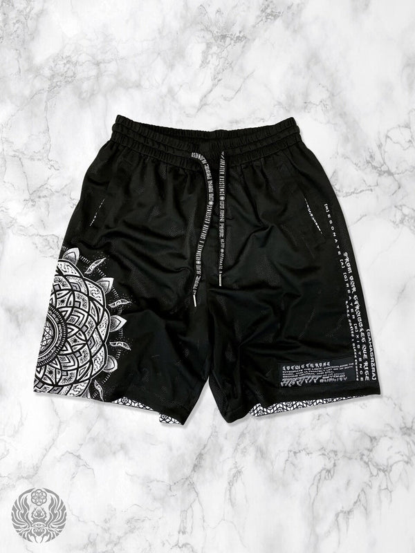 LOTUS THRONE (SAHASRĀRA सहस्रार) ✦ Reversible Shorts w/ Stash Pocket Shorts 