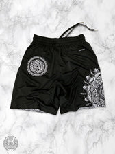LOTUS THRONE (SAHASRĀRA सहस्रार) ✦ Reversible Shorts w/ Stash Pocket Shorts 