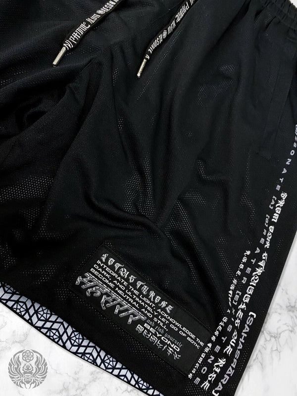 LOTUS THRONE (SAHASRĀRA सहस्रार) ✦ Reversible Shorts w/ Stash Pocket Shorts 