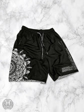 LOTUS THRONE (SAHASRĀRA सहस्रार) ✦ Reversible Shorts w/ Stash Pocket Shorts 