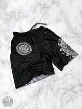 LOTUS THRONE (SAHASRĀRA सहस्रार) ✦ Reversible Shorts w/ Stash Pocket Shorts 