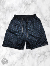 MANTRA V1 ✦ Black/Silver ✦ Reversible Activewear Shorts Shorts 