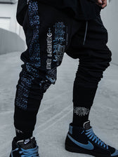 MIND OF ZEN V1 • Iridescent Ink Unisex Joggers Joggers 